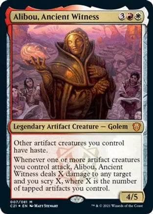 Alibou, Ancient Witness - Red/White