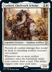 Losheel, Clockwork Scholar - White