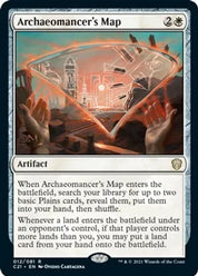 Archaeomancer's Map - White