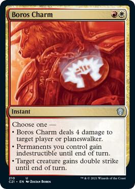 Boros Charm - Red / White - Staple