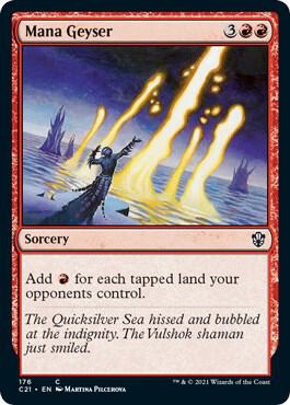 Mana Geyser - Red