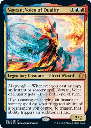 Veyran, Voice of Duality - Blue/Red