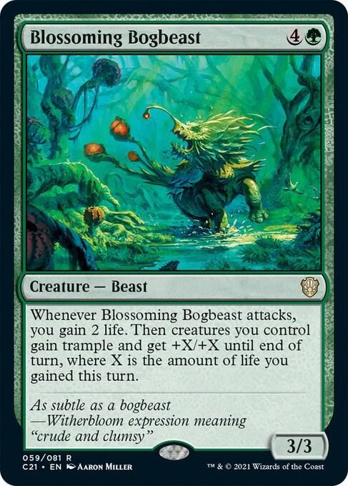 Blossoming Bogbeast - Green