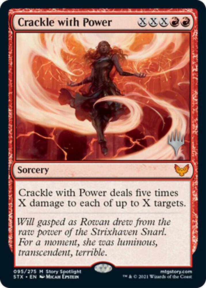 Crackle with Power - Red
