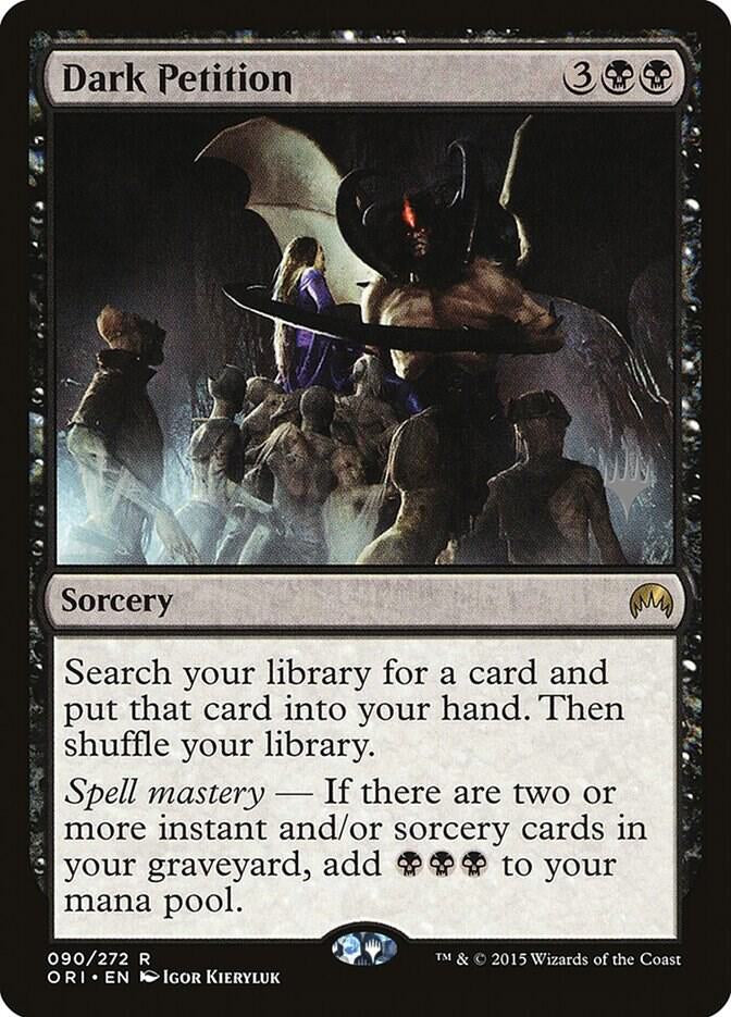 Dark Petition - Black