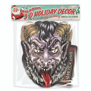 Krampus 3D Wall Decor w/Bag