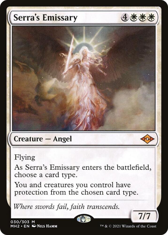 Serra's Emissary - White