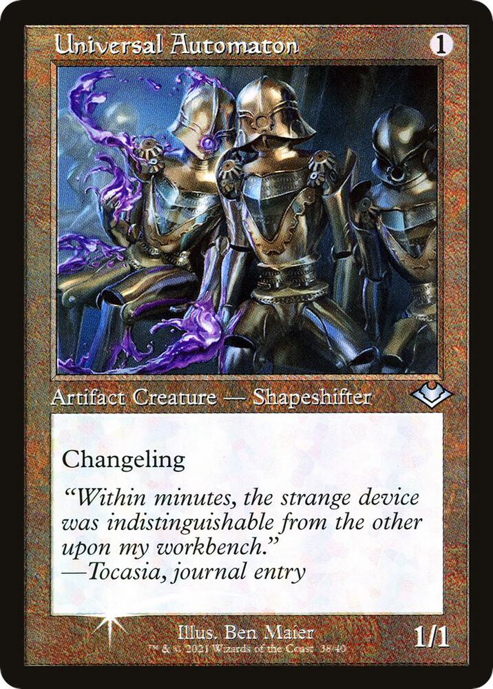 Universal Automaton - Artifact Creature