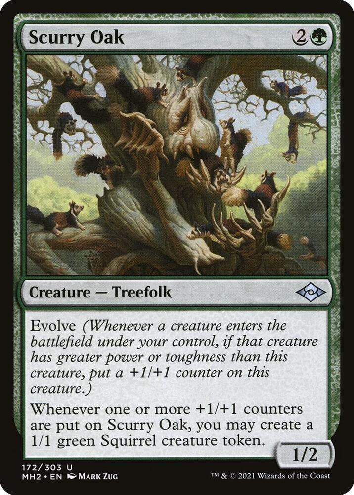 Scurry Oak - Green