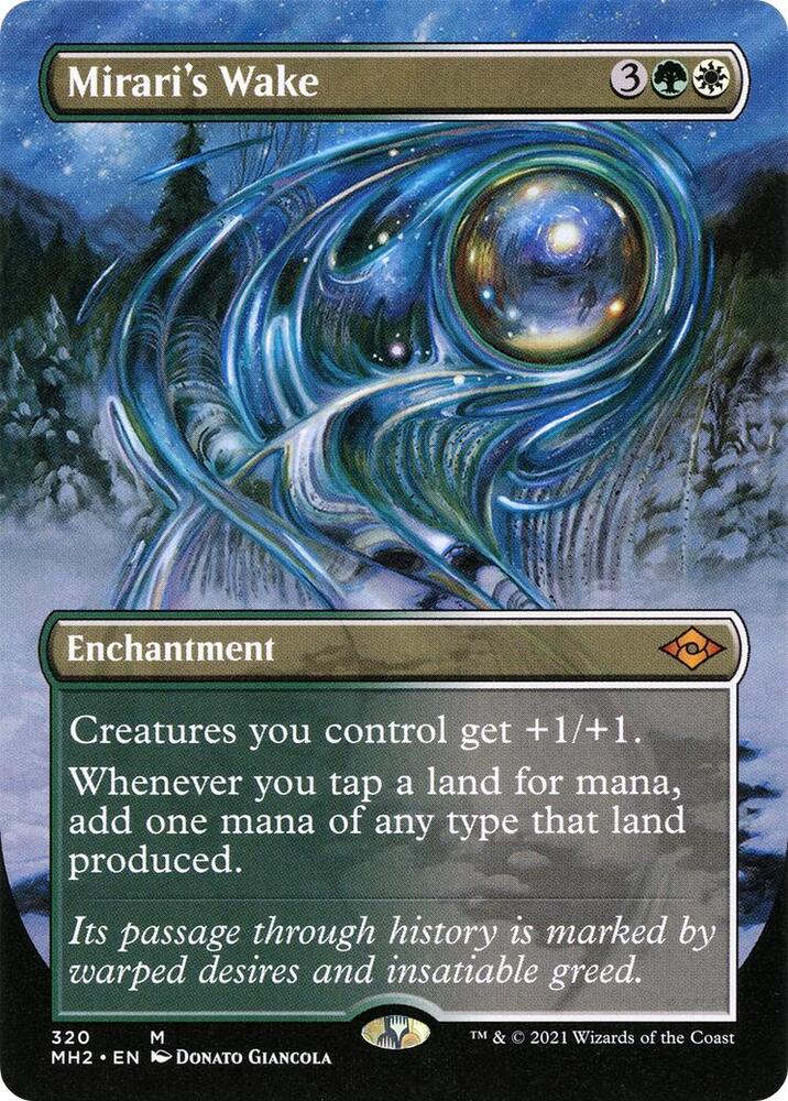Mirari's Wake - Green/White