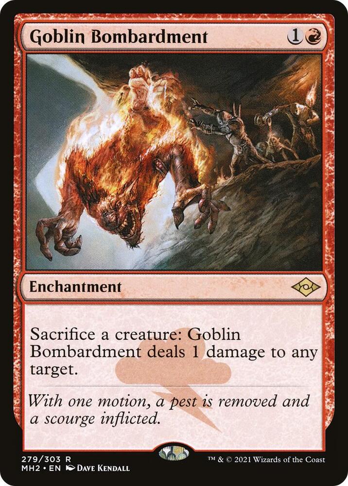 Goblin Bombardment - Red