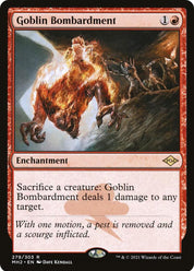 Goblin Bombardment - Red