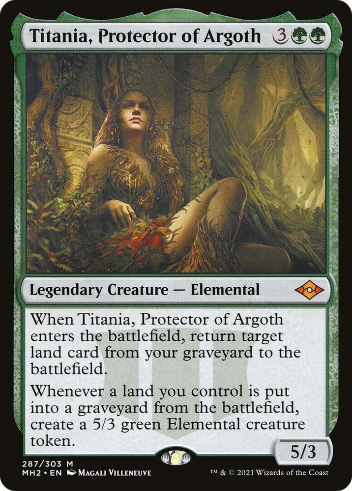 Titania, Protector of Argoth - Green