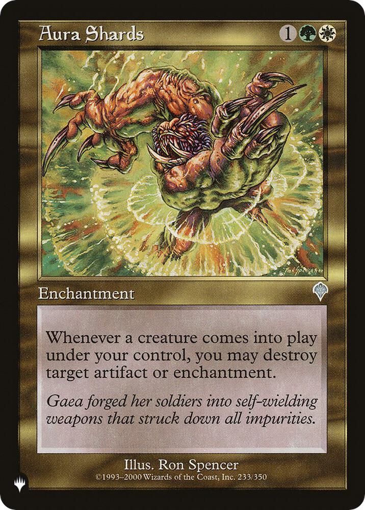 Aura Shards - Green/White