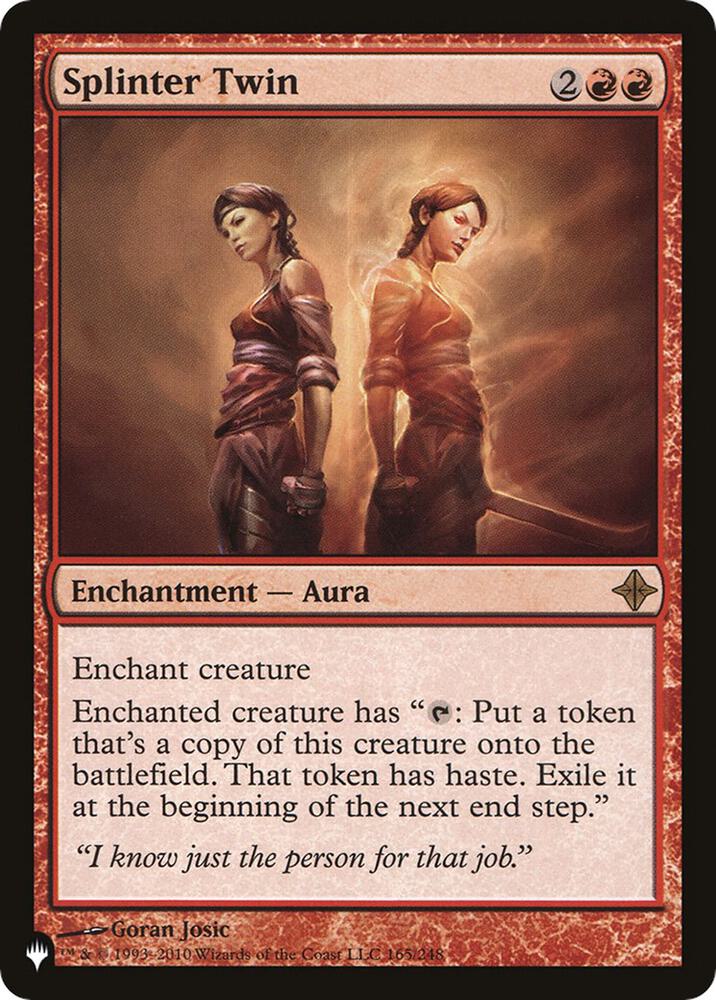 Splinter Twin - Red