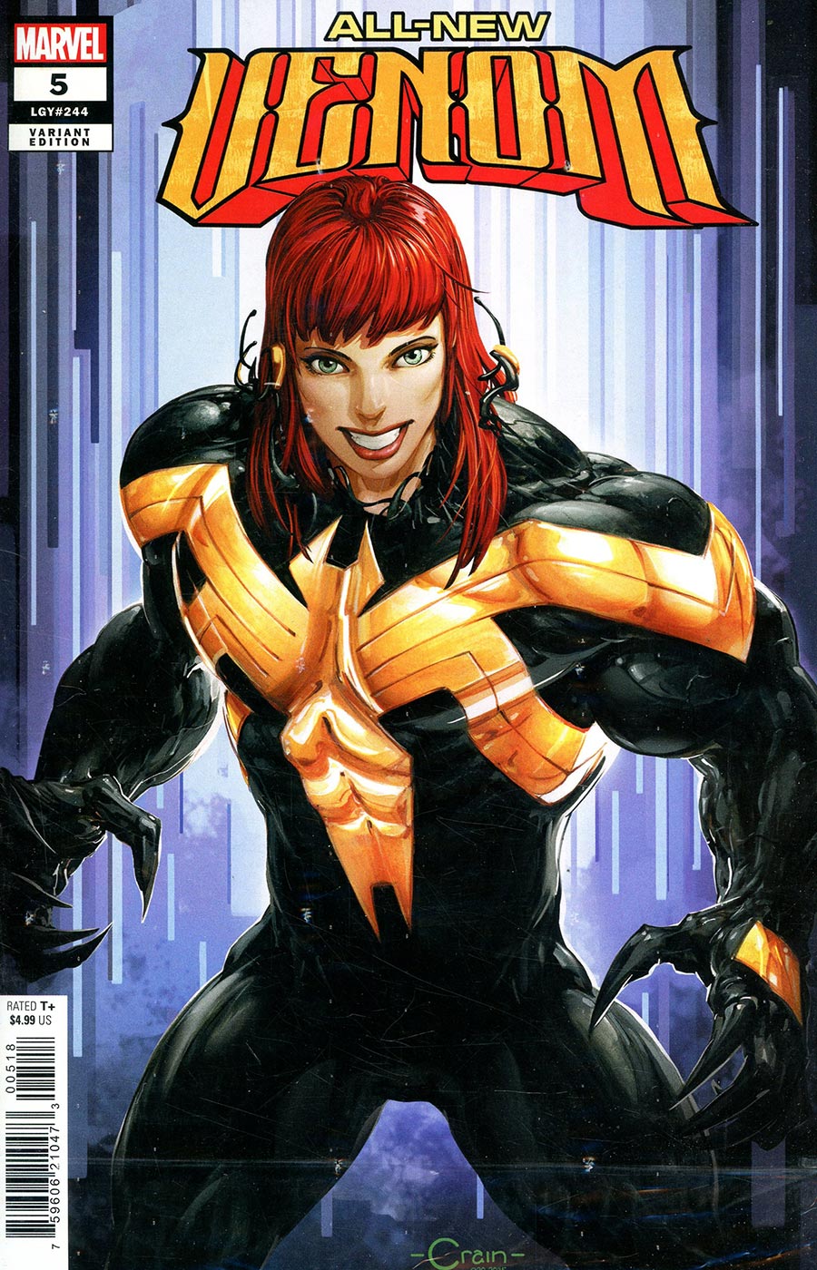 All-New Venom #5 Clayton Crain Suspect E Surprise Variant (Polybagged)