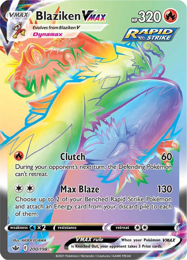 Blaziken VMAX - Fire