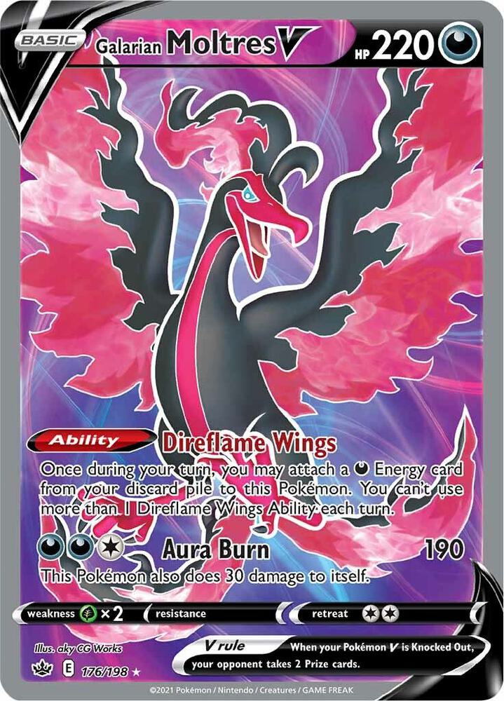 Galarian Moltres V - Darkness