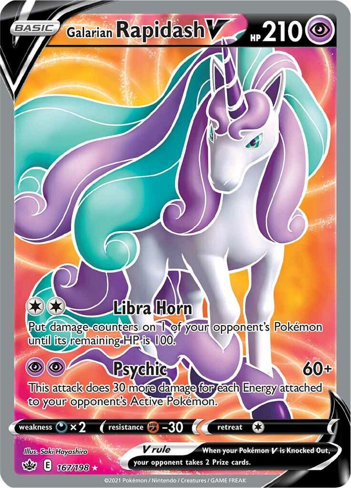 Galarian Rapidash V - Psychic