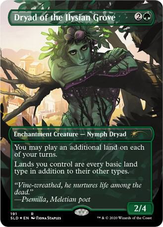 Dryad of the Ilysian Grove - Green