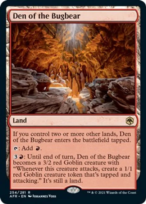 Den of the Bugbear - Land