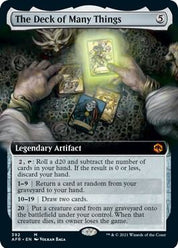 The Deck of Many Things - Artifact