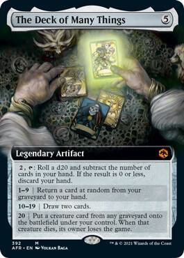 The Deck of Many Things - Artifact
