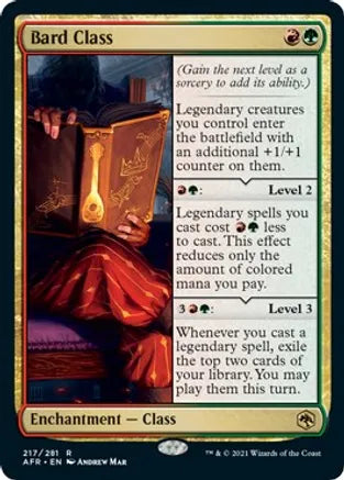 Bard Class - Red/Green