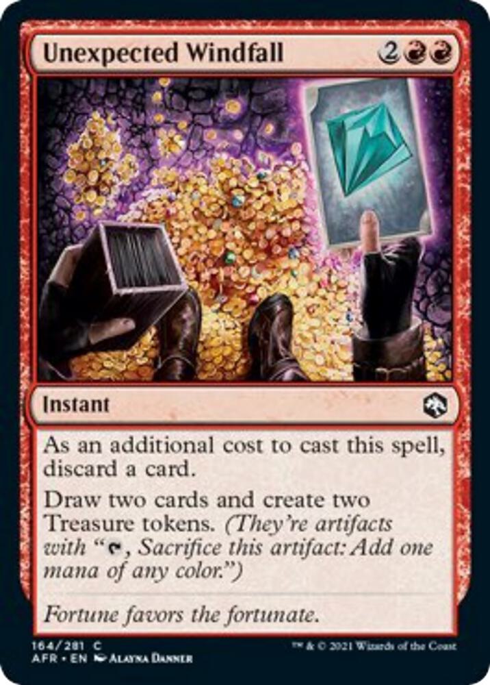 Unexpected Windfall - Red