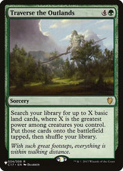 Traverse the Outlands - Green