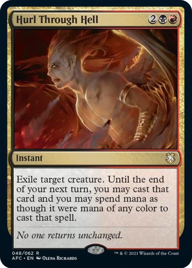 Hurl through Hell - Black / Red