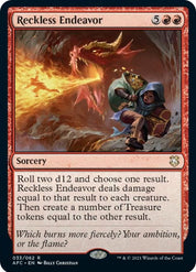 Reckless Endeavor - Red