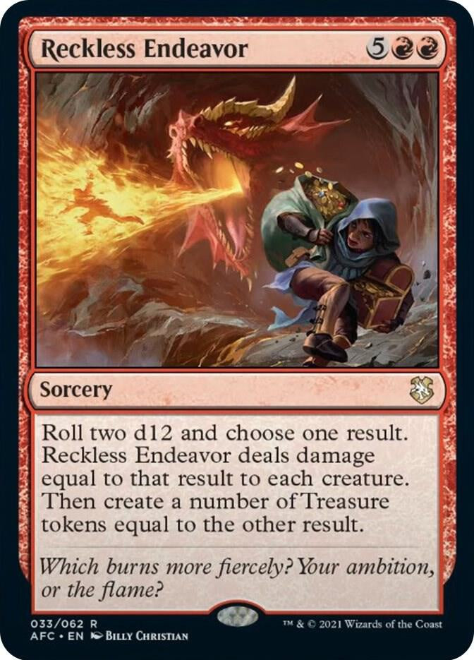Reckless Endeavor - Red