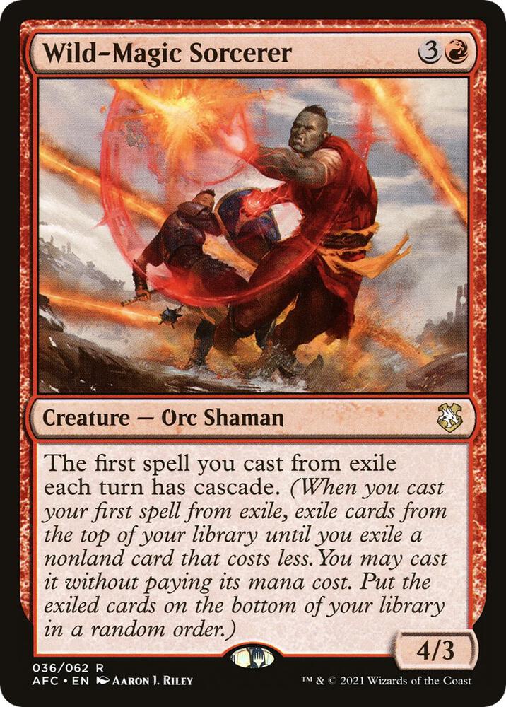 Wild-Magic Sorcerer - Red