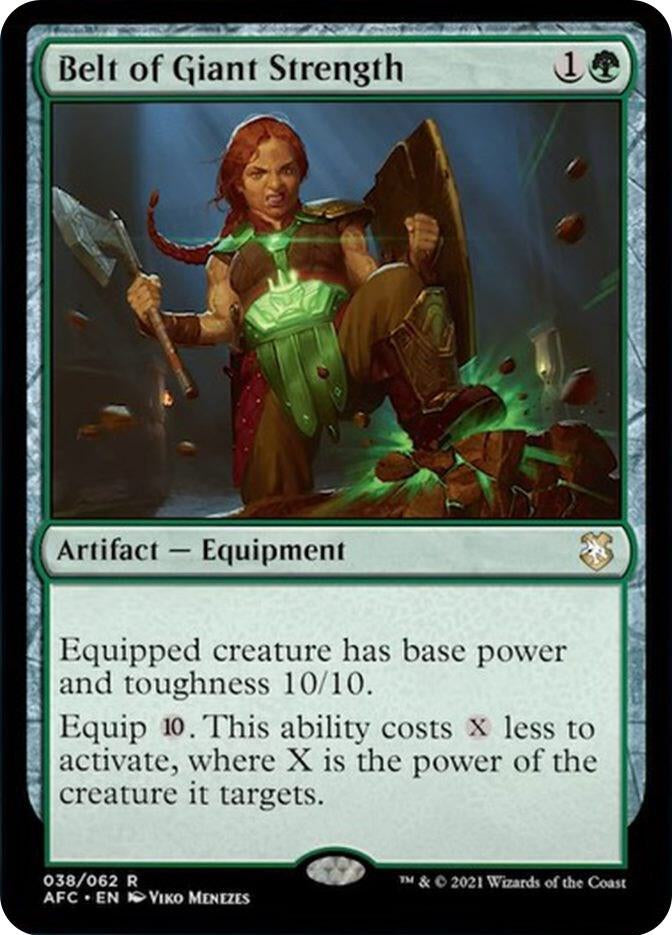 Belt of Giant Strength - Green