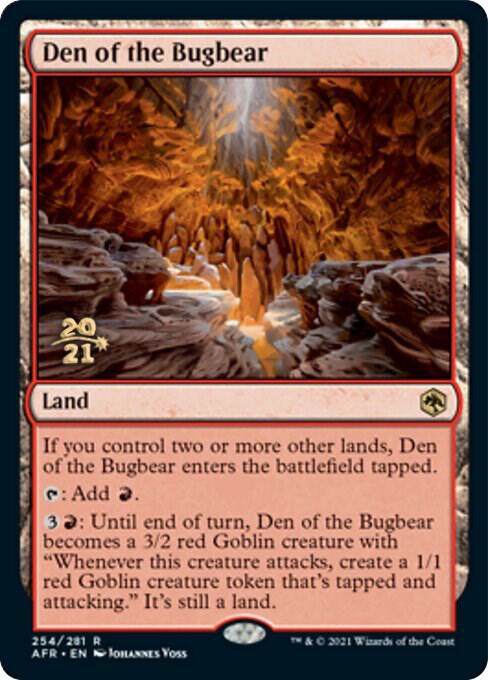 Den of the Bugbear - Land