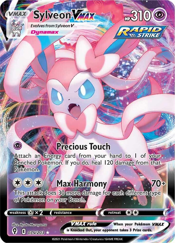 Pokemon Sylveon VMAX Alternate sold Art Secret