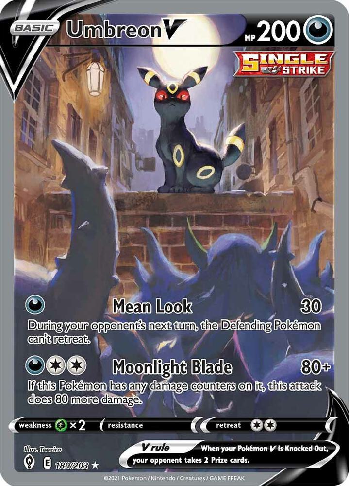 Umbreon V - Darkness