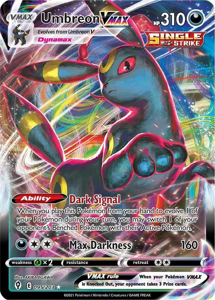 Umbreon VMAX - Darkness Infinity Flux Umbreon VMAX - Darkness Infinity Flux