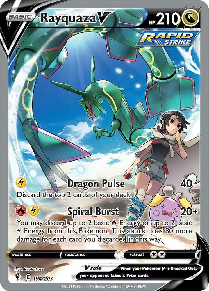 Rayquaza V - Dragon