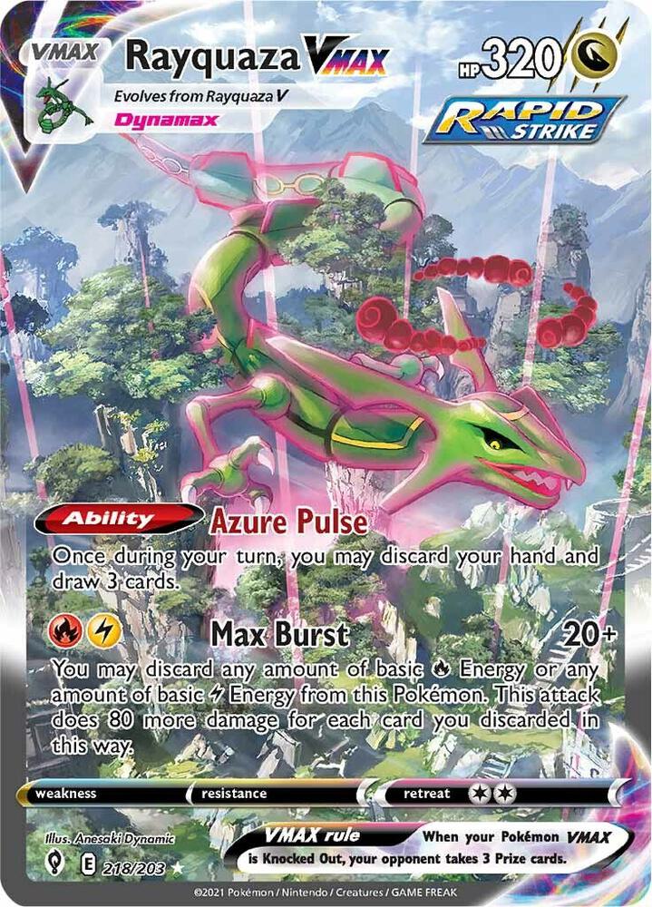 Rayquaza VMAX - Dragon