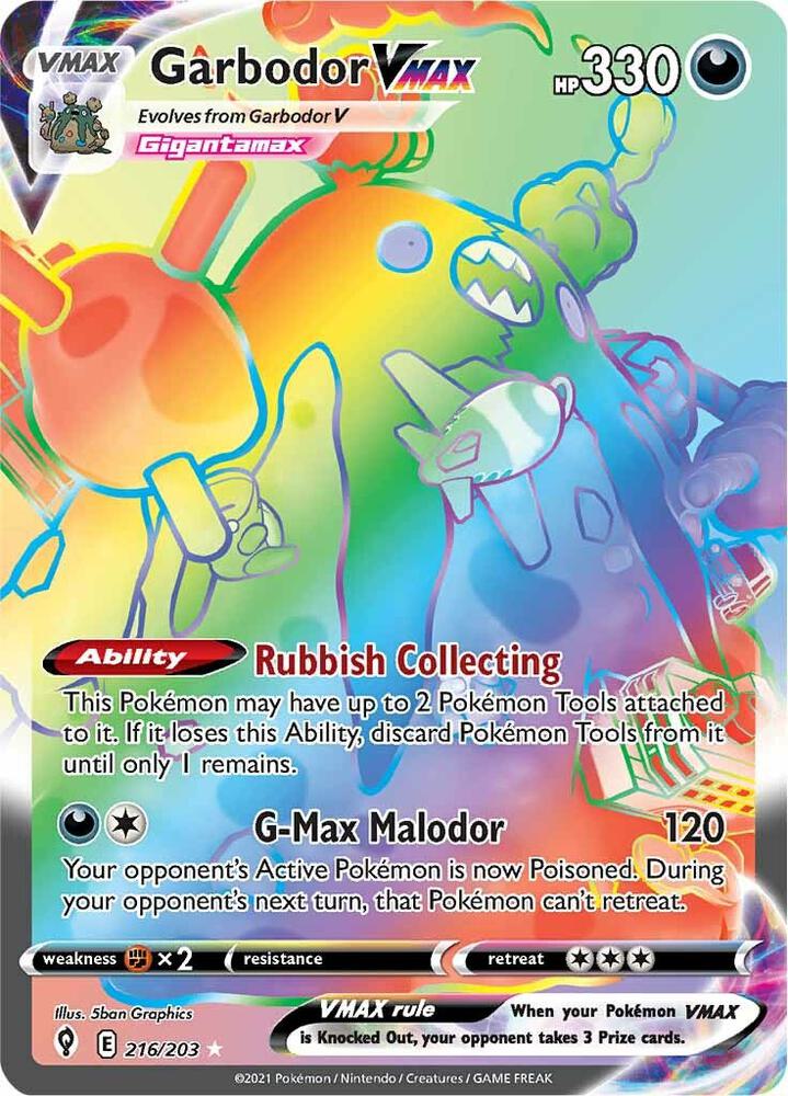 Garbodor VMAX - Darkness