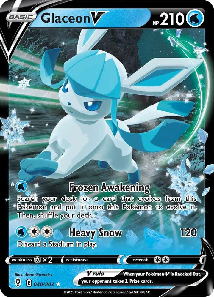 Glaceon V - Water
