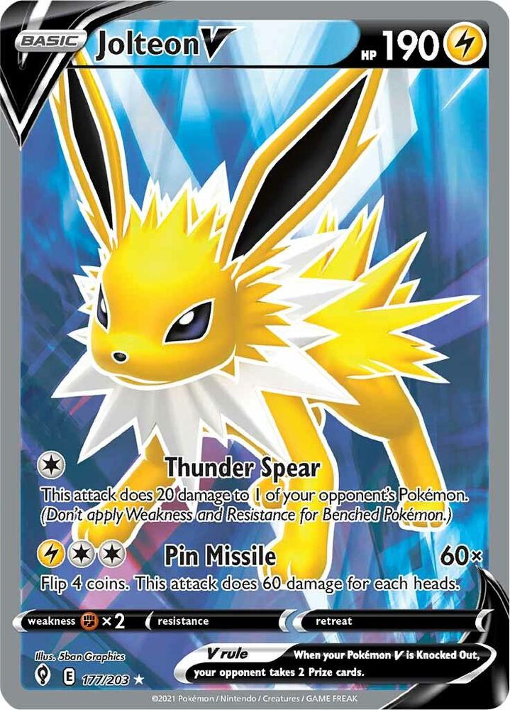 Jolteon V - Lightning