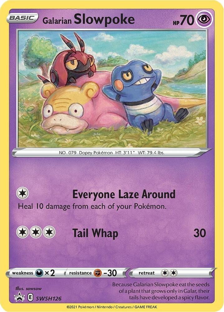 Galarian Slowpoke - Psychic