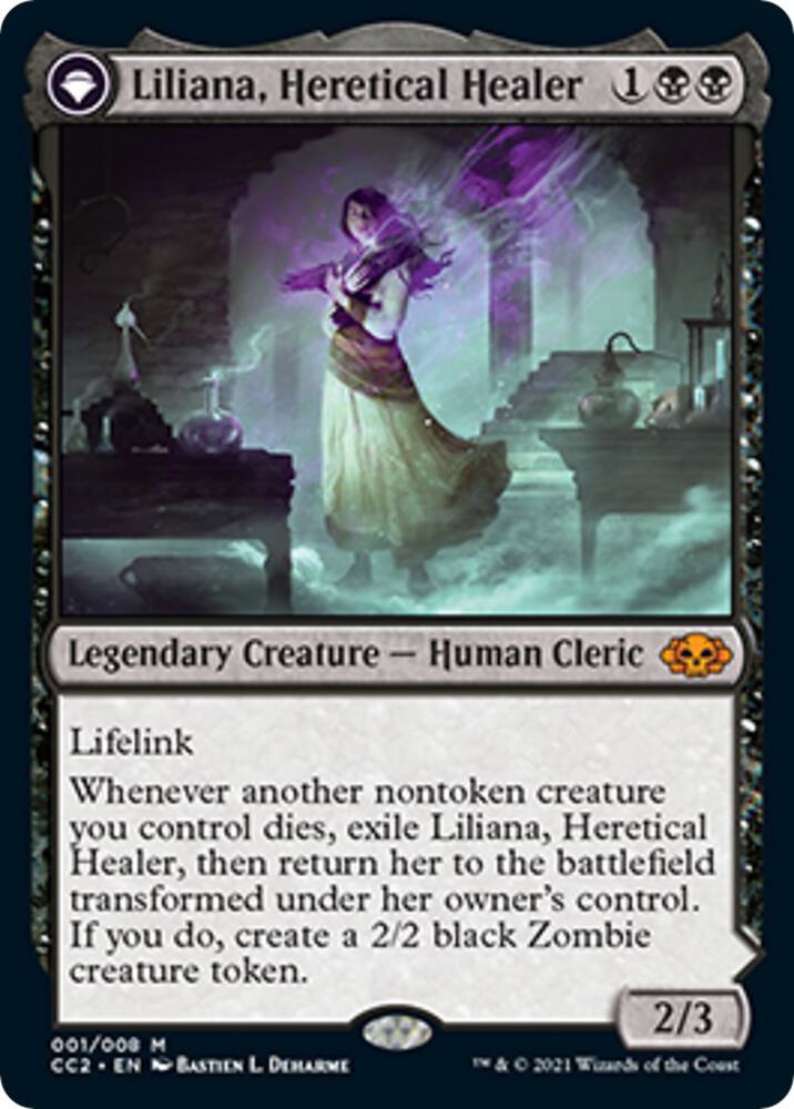 Liliana, Heretical Healer - Black