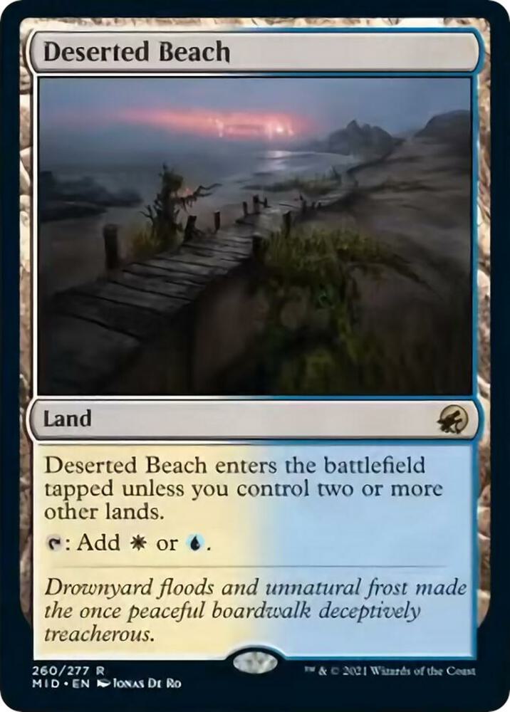 Deserted Beach - Land