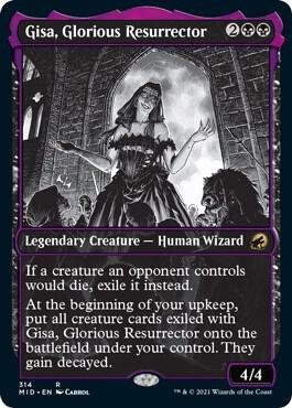 Gisa, Glorious Resurrector - Black