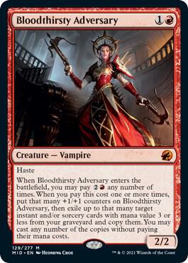 Bloodthirsty Adversary - Red