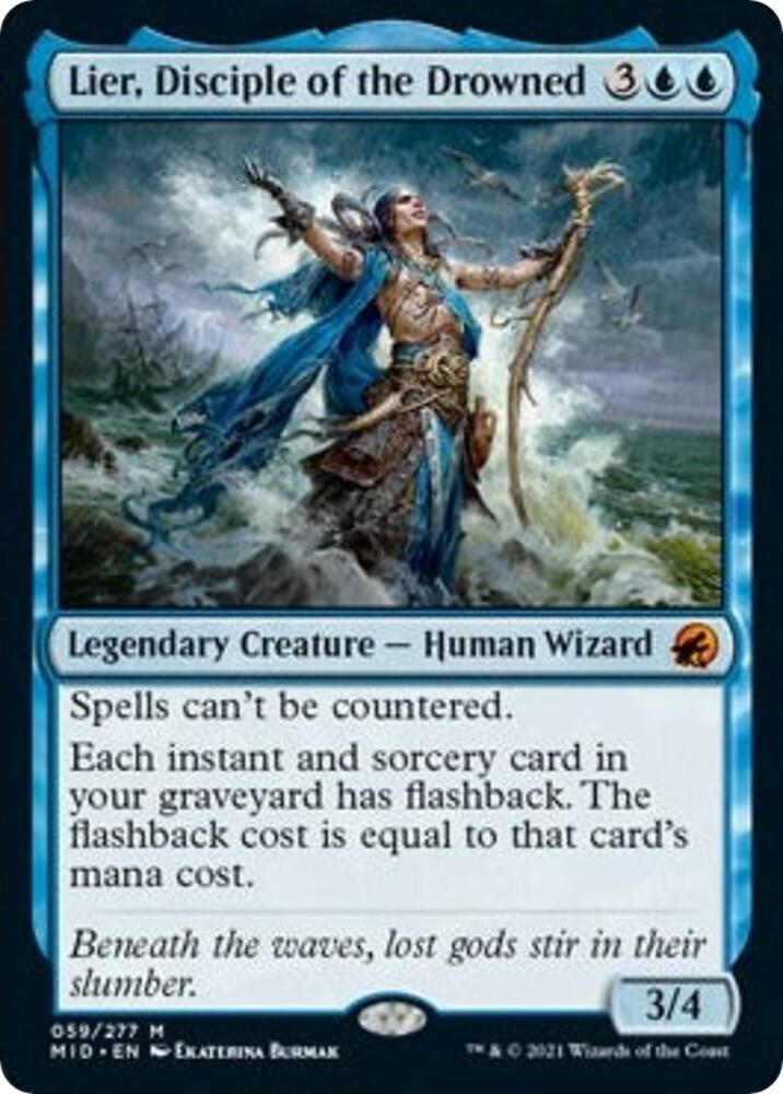 Lier, Disciple of the Drowned - Blue